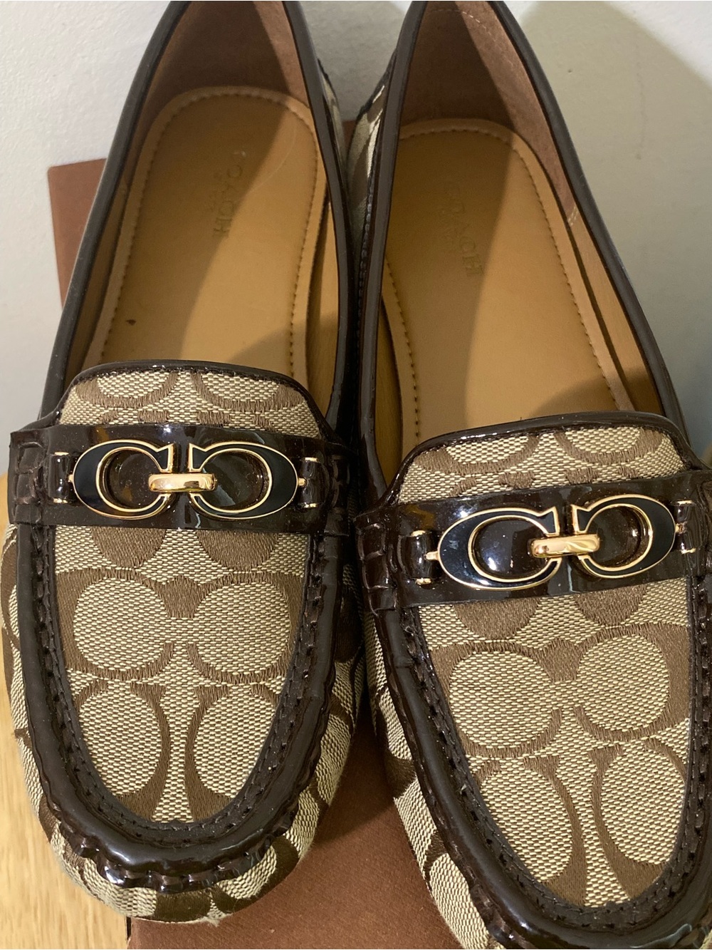 Coach Fortunata Driver Loafers